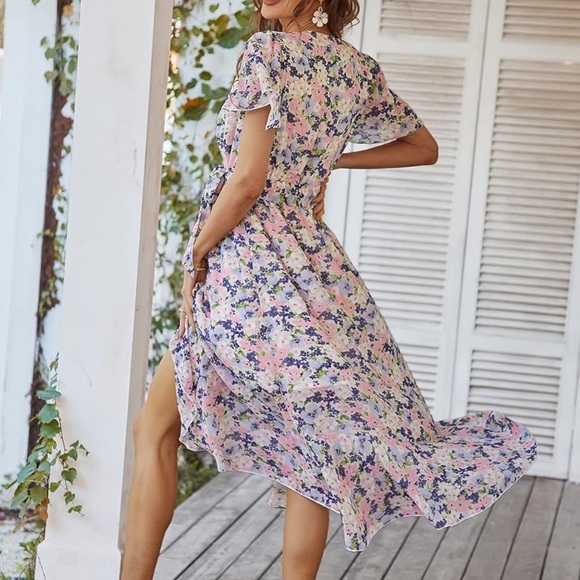 Pretty Garden Women Floral Boho Dress, Size Large - Picture 2 of 5